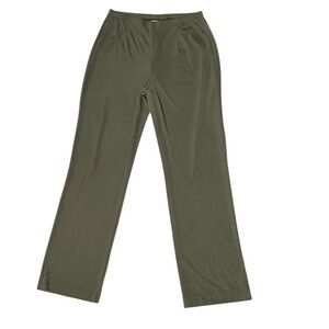 EASYWEAR by Chico’s Slinky pants Women’s Olive Green Size Large